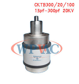 주문 태양 전지판을 위한 15~300pf 20KV 진공 변하기 쉬운 축전기 CKTB300/20/100를 사용하는 online manufacture