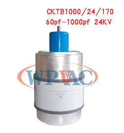 주문 방송 통신 장비를 위한 60~1000pf 24KV 진공 변하기 쉬운 축전기 online manufacture