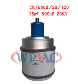 주문 HF 난방 나무 기계를 위한 작은 진공 변하기 쉬운 축전기 15~500pf 20KV online manufacture